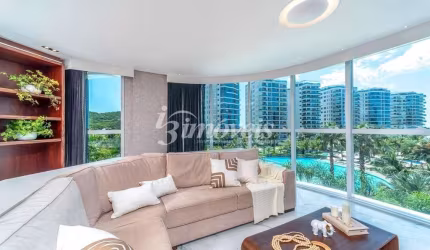 Brava Home apartamento novo e mobiliado a venda com 4 dormitórios sendo 3 suítes, e 3 vagas de garagem, localizado na Praia Brava  em  Itajaí-SC .