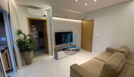 Lindo apartamento à venda, prédio recém entregue no Boqueirão, Santos-SP., com varanda gourmet. Próximo à Universidades, VLT, empórios, Esc. Americana