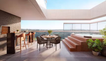 COBERTURA DUPLEX NO BIGORRILHO COM VISTA PARA BARIGUI