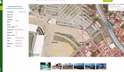 Vende-se Terreno na Avenida Oito de Abril