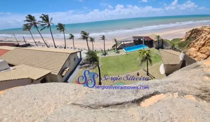 Mansão em Beberibe com linda vista mar e lazer completo!