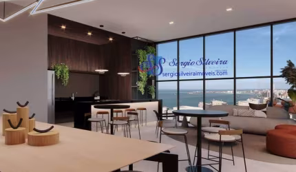 Apartamento moderno com 2 quartos em Meireles