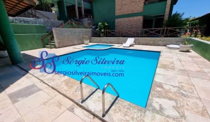 Excelente casa vista mar, mobiliada e nascente total no Porto das Dunas com 2 suítes
