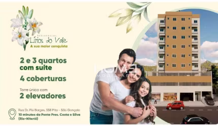 Apartamento à venda, 66 m² por R$ 299.000,00 - Covanca - São Gonçalo/RJ
