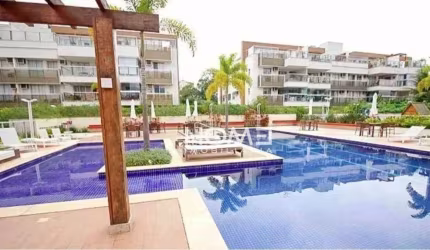 Lindo Apartamento Moderno com Varanda e Vista para a Piscina no Recreio