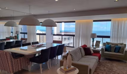 Armação VENDO I Belíssima Cobertura 4 quartosI 3 Suítes I 233 m² I Vista mar Panorâmica I 3 Vagas