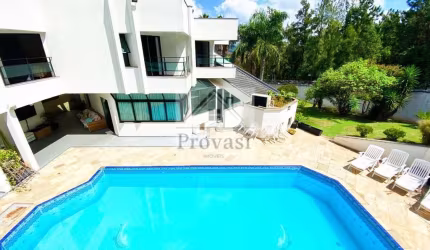 Alphaville Residencial 10 (Santana de Parnaíba) - Casa Alphaville Tamboré  10 - Semi nova - Com vista para reserva e total privacidade
