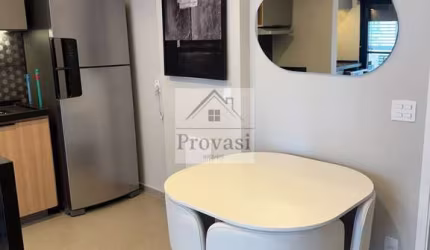 Fiori - Apartamento com 1 dormitório, na Av Copacabana - Alphaville - Barueri - Locação Totalmente Mobiliado