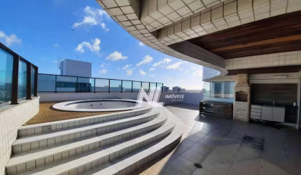 Bossa Nova em Capim Macio - Cobertura linear com 240m² - 3suites - Jacuzzi