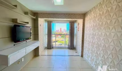 Apartamento em Capim Macio - 2Quartos 1suite - Vaga coberta