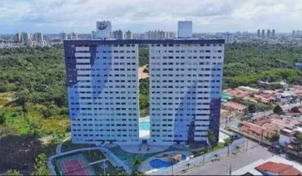 Apartamento com 2 dormitórios para alugar, 54 m² - Capim Macio - Natal/RN