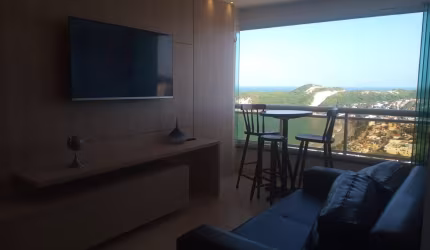 Apto a venda direta no Ed BLUE OCEAN, 25°andar Frente mar de Ponta Negra
