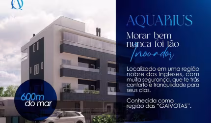 Apartamento para Venda em Florianópolis, Ingleses do Rio Vermelho, 2 dormitórios, 1 suíte, 2 banheiros, 1 vaga