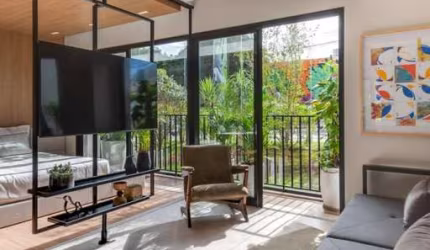 Ágio Gyro O2 Apartamento com 1 Quarto(s) e 1 banheiro(s) à Venda, 43 por R$ 482.000 no setor Serrinha IN17983
