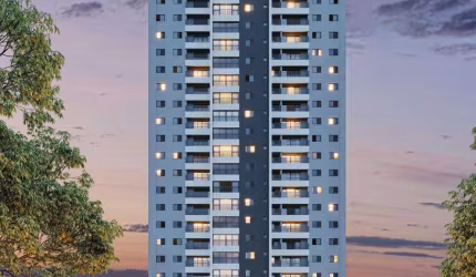 Oportunidade! Apartamento no Residencial Estação 44 Apartamento com 2 Quarto(s) e 2 banheiro(s) à Venda, 60 por R$ 413.436,71 no setor Setor Central FL24509