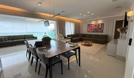 4 Suítes mobiliado e decorado Apartamento com 4 Quarto(s) e 6 banheiro(s) à Venda, 233 por R$ 2.490.000 no setor Setor Marista AD26994