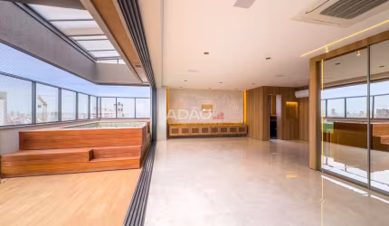 COBERTURA 4 SUÍTES / 324m² COM PISCINA E CHURRASQUEIRA A CARVÃO NA VARANDA - SETOR MARISTA  Cobertura com 4 Quarto(s) e 6 banheiro(s) à Venda, 324 por R$ 6.500.000 no setor Setor Marista AD27964
