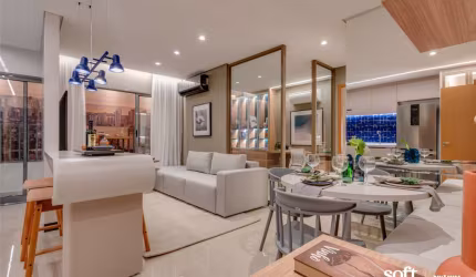 Ágio Soft Pedro Ludovico Apartamento com 2 Quarto(s) e 3 banheiro(s) à Venda, 75 por R$ 710.000 no setor Setor Pedro Ludovico AD27053