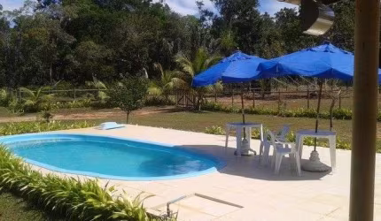 Sítio com 3 dormitórios à venda, 5000 m² por R$ 650.000,00 - Arembepe (abrantes) 	 - Salvador/BA