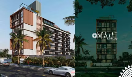 Flat para Venda em João Pessoa, Jardim Oceania, 1 dormitório, 1 suíte, 1 banheiro, 1 vaga