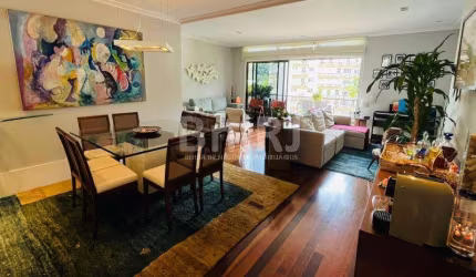 Amplo 4 quartos na Gávea, com 186m², vista espetacular, área de lazer completa e 2 vagas na escritura