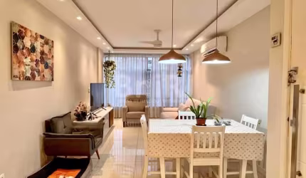 BOTAFOGO - Apartamento Reformado 2 quartos e vaga