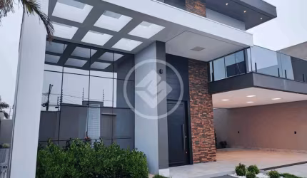 À Venda Casa de Alto Padrão, dois andares, mobiliada, porteira fechada, 400m² construída com móveis planejados, Campo Verde MT R$ 3.900.000,00 codigo: 54003