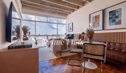 Apartamento disponível para venda no Edifício Copan no Centro Histórico de São Paulo, com 28m² e 1 dormitório
