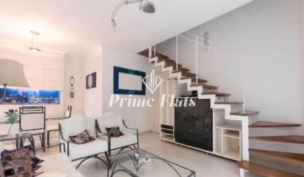 Flat disponível para venda no Condomínio Twin Towers Ibirapuera em Moema, com 74m², 2 dormitórios e 1 vaga