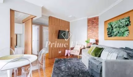 Flat disponível para venda no Bela Cintra Stay by Atlantica Residences, com 48,40m², 2 dormitórios e 1 vaga