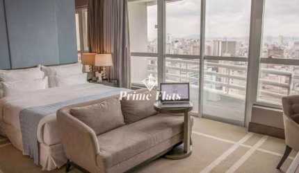 Flat disponível para venda Hotel Cadoro São Paulo na Consolação, com 27m², 1 dormitório e 1 vaga