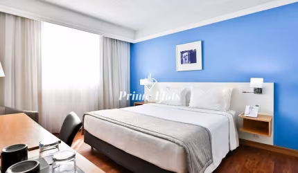 Flat disponível para venda no Slaviero Downtown São Paulo, com 24m², 1 dormitório e 1 vaga de garagem