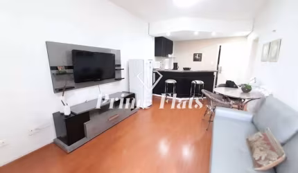 Flat disponível para venda no Le Bougainville em Alphaville, com 55m², 1 dormitório e 1 vaga