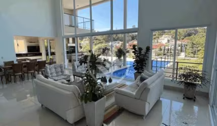 Casa a venda de frente ao lago com elevador no Condominio Marambaia em Vinhedo/SP codigo: 48862