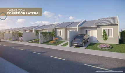 Casa com 2 dormitórios à venda, 53 m² por R$ 252.400,00 - Campo Largo da Roseira - São José dos Pinhais/PR