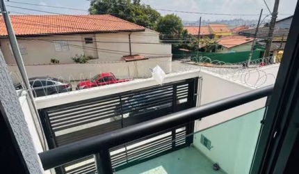 Sobrado Geminado Alto Padrão para Venda em Santo André, Parque Novo Oratório, 2 dormitórios, 2 suítes, 4 banheiros, 2 vagas