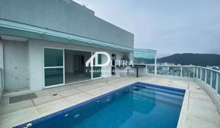 Cobertura duplex nova venda possui 295 metros quadrados com 4 quartos em Gonzaga - Santos