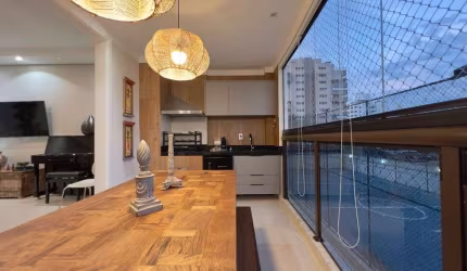Apartamento com 3 quartos e  varanda gourmet no bairro Mangal