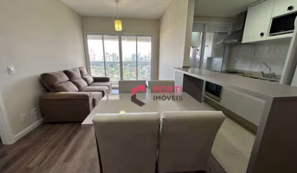 Apartamento com 1 dormitório para alugar, 50 m² por R$ 6.500,00/mês - Melville Empresarial II - Barueri/SP
