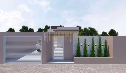 Casa a venda ainda em construção (2 meses para término) bem localizado no Residencial Monte Carlo.