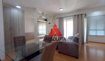 Apartamento com 1 dormitório para alugar, 48 m² por R$ 2.600/mês - Vila Frezzarim - Americana/SP