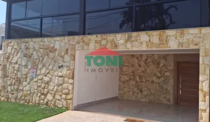 Casa para locação de alto padrão em Itu-SP, Terras de São José Urbano Portella: 5 suítes, 3 salas, 6 banheiros, 2 vagas, 430m².