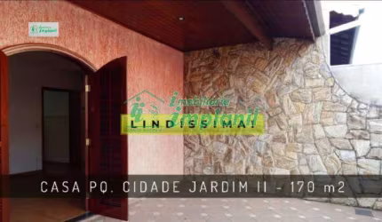 CASA À VENDA - JUNDIAÍ - PARQUE CIDADE JARDIM II