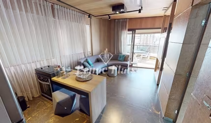 Flat disponível para locação no Cyrela by Pininfarina, com 49m², 1 dormitório e 2 vagas de garagem