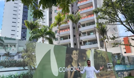 Apartamento 93m² | varanda gourmet | 3 quartos | 3 banheiros | 2 vagas na quadra da Beira Rio