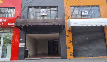 Salão Comercial com Mezanino em Interlagos