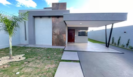 Linda casa com piscina, 01 suite mais 2 QS, á venda no JD Panorama - Campo Grande MS