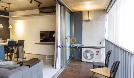 Apartamento com 1 dormitório para alugar, 44 m² por R$ 6.410,17/mês - Vila Mariana - São Paulo/SP
