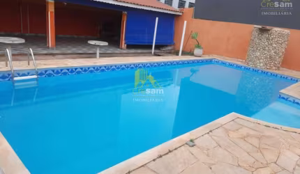 Chácara para Locação em Hortolândia, Jardim Boa Vista, 3 dormitórios, 1 suíte, 4 banheiros, 4 vagas