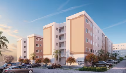 Lançamento mrv em abrantes 2 quartos com varanda e vaga   Em construção MRV